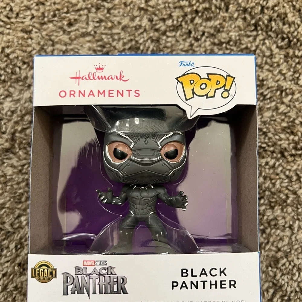 NEW Hallmark Marvel Black Panther Funko POP! Ornament